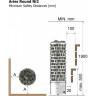 Электрическая печь SAWO ARIES (4,5 кВт, без пульта, нержавейка, встроенный блок мощности) ARI3-45Ni2-P